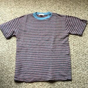 Mens Vintage Knitted Shirt